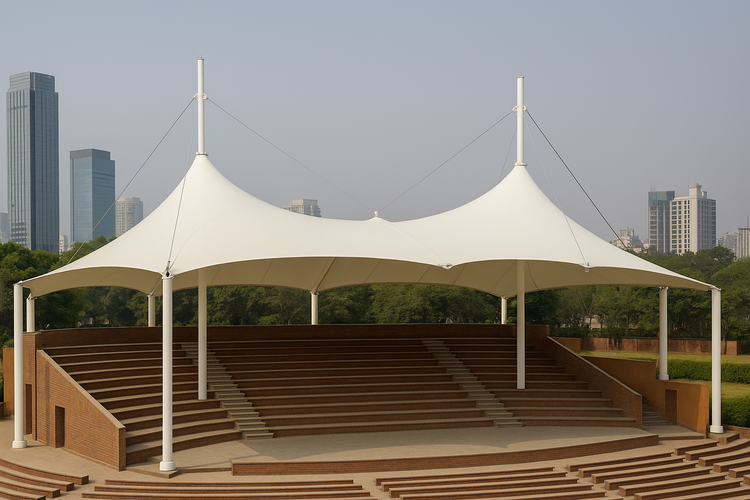 Tensile Roofing for Auditoriums