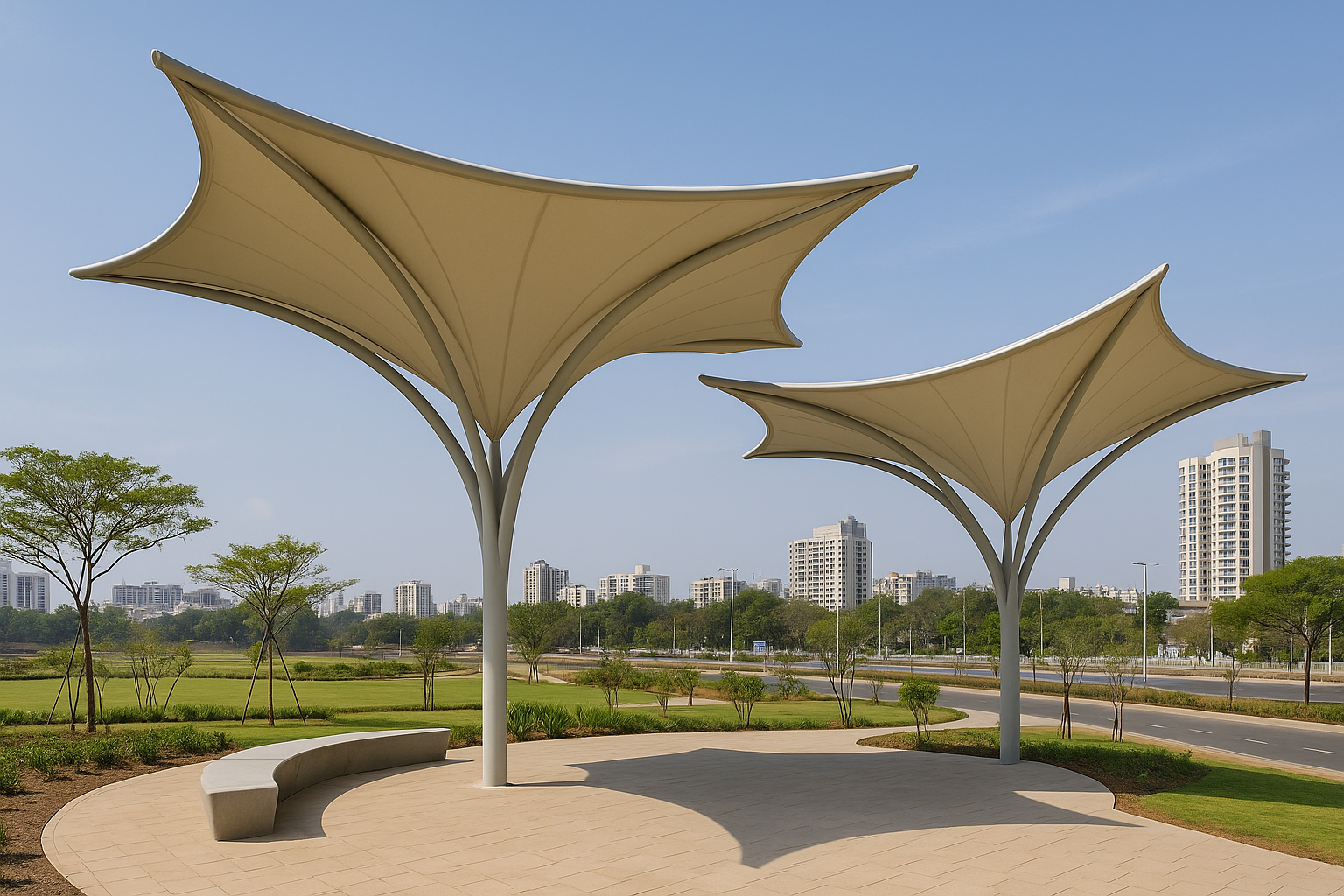 Tensile Structures Membrane Roofs Custom Designs